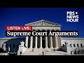 LISTEN: Supreme Court hears case involving Starbucks and protection for union organizing  - 52:46 min - News - Video