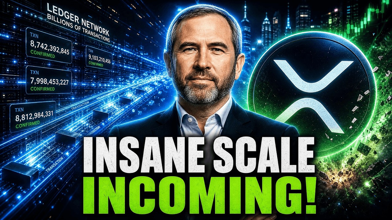 XRP CRAZY NEWS: INSANE SCALE INCOMING TO THE XRP LEDGER (LISTEN NOW!)