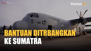 Prabowo Kirim Bantuan Bencana ke Aceh, Sumut, dan Sumbar dengan Empat Pesawat TNI