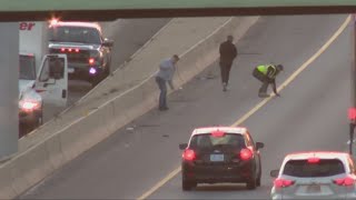 Man fatally stuck while crossing I-95 in Rhode Island