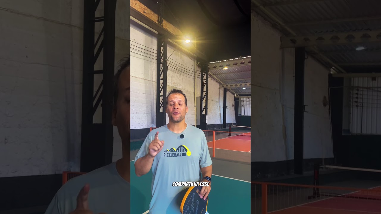 Qual bola não pode ir na cozinha em uma partida de pickleball? #pickleballbh