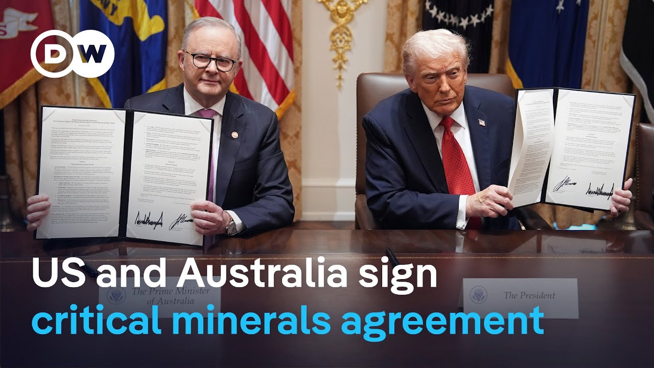 Mineral deal secures supply amid China clampdown | DW News