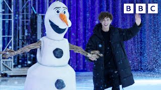 Disney on Ice Challenge with @JoelM | Behind the Scenes | CBBC