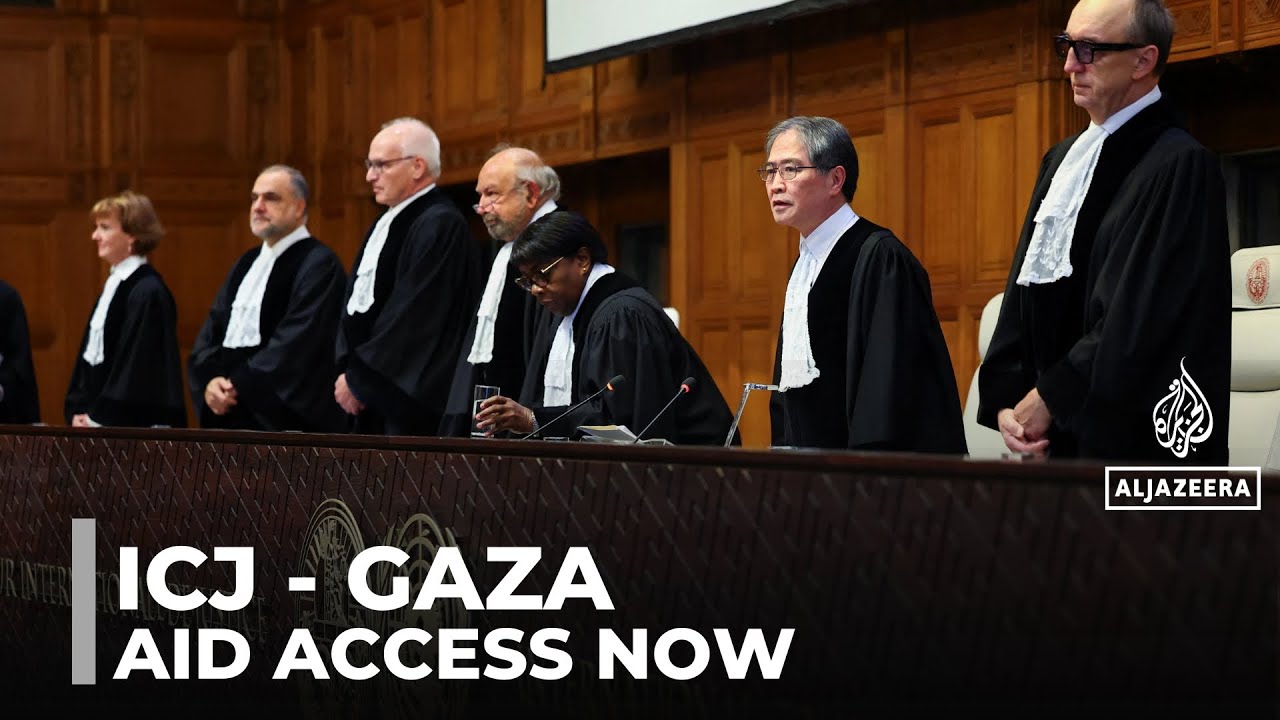 UN's top court delivers ruling: Israel legally obligated to allow aid into Gaza