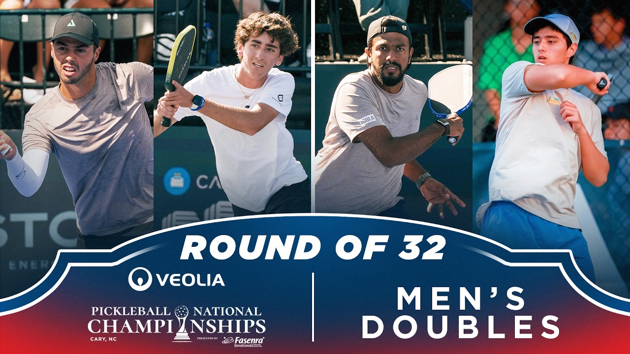 Johns/Tardio v Bhatia/Pascoe at the Veolia Atlanta Pickleball Championships