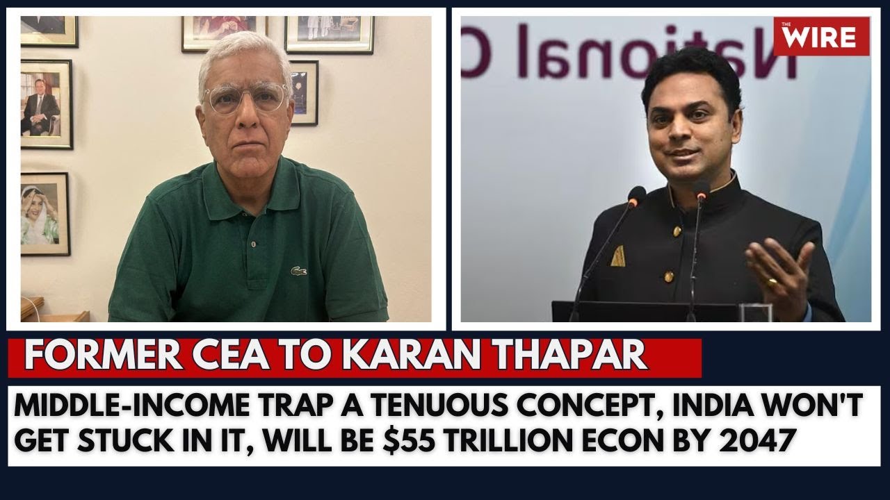 Middle-income Trap a Tenuous Concept, India Won't Get Stuck in It, Will Be $55 Trillion Econ by 2047