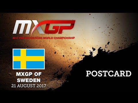 MXGP of Sweden - Uddevalla 2017 - Postcard