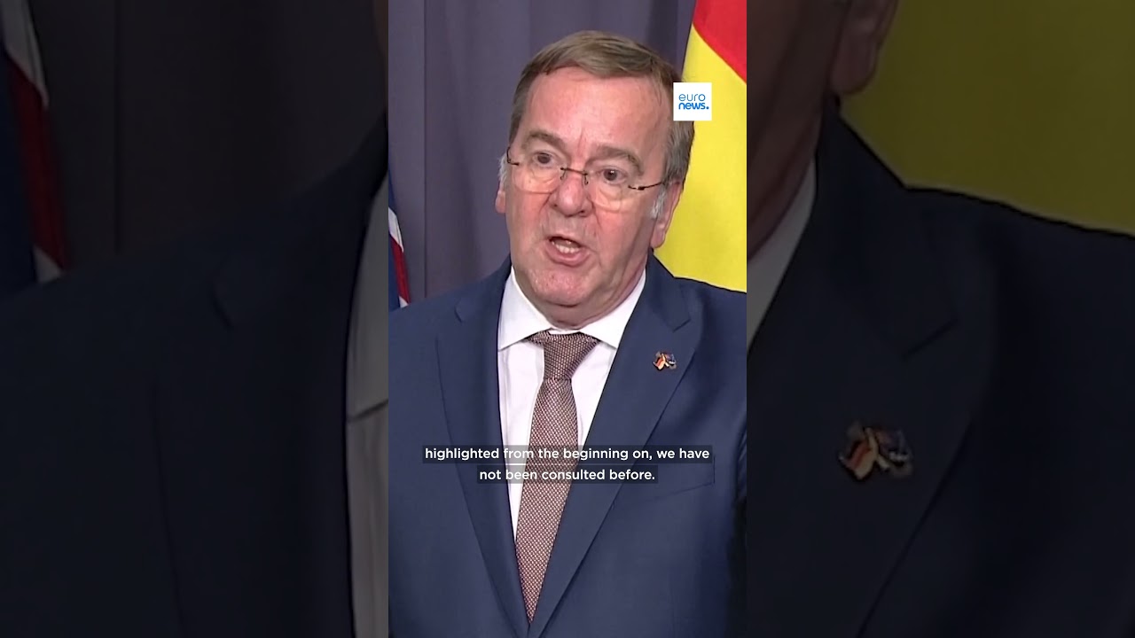 German Defense Minister describes the Iran war as an economic "catastrophe"