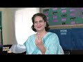Lok Sabha Elections 2024: Congress Leader Priyanka Gandhi Casts Vote at a Polling Booth in Delhi