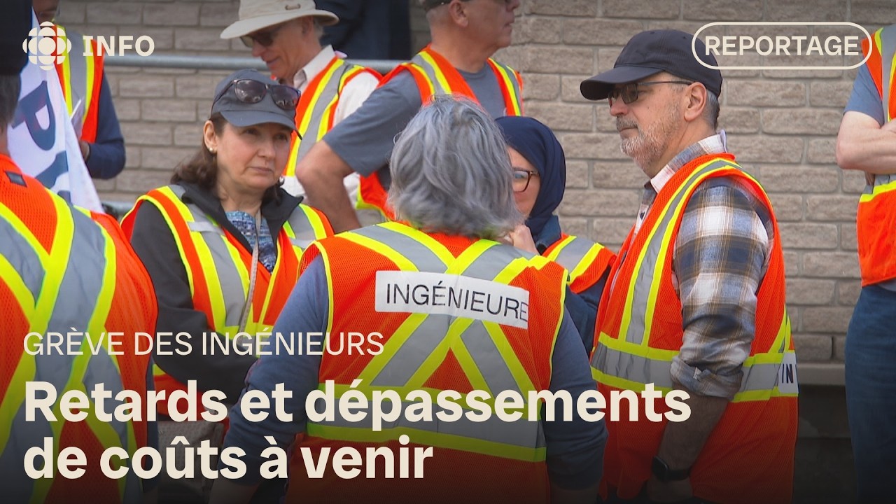Grève des ingénieurs : des dizaines de chantiers à l’arrêt