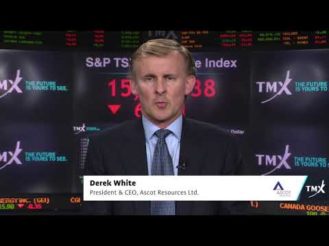 Video: View from the C-Suite: Derek White, President and CEO, Ascot Resources Ltd., tells his company’s story. Video: View from the C-Suite: Derek White, President and CEO, Ascot Resources Ltd., tells his company’s story.
