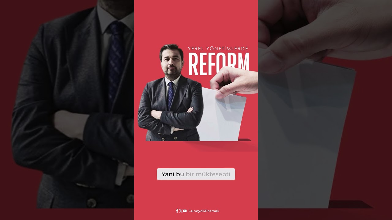 Yerel yönetimlerde reform şart! Halk 2 yılda bir belediye başkanına güvenoyu verebilmeli