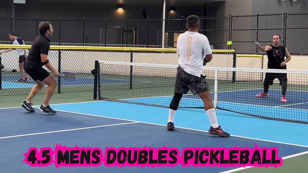 4.5 Mens Doubles Pickleball | Holiday Park Fort Lauderdale Florida | Game 3