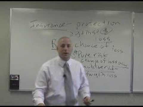 Insurance Lecture Class Sample