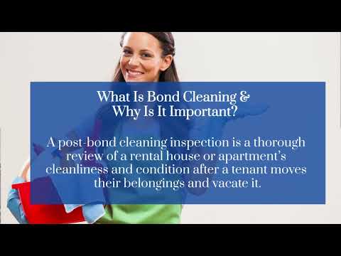 Post-Bond Cleaning Inspections: What To Expect?