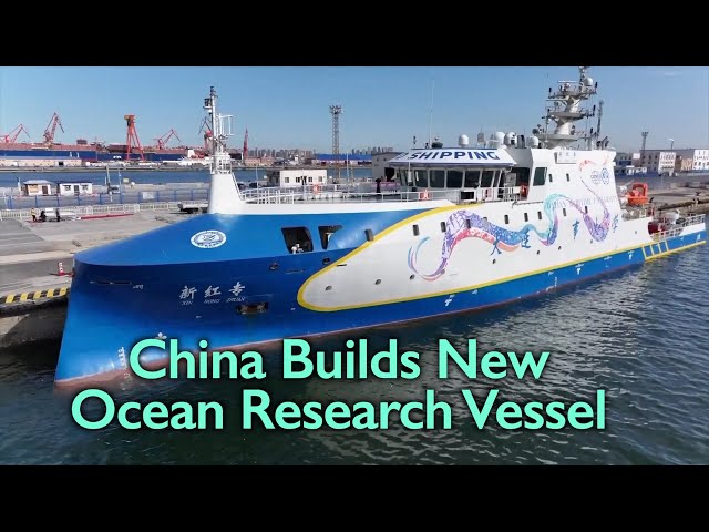 China tests world’s FIRST AI-powered research and training ship in narrow waterways