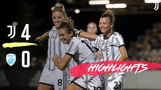 Juventus Women claim opening UWCL win! | Juventus Women 4-0 Racing FC Union Luxembourg