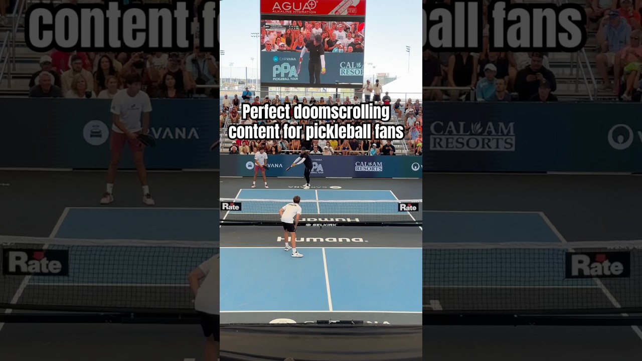 Incredible point from the Menโs Doubles Final ๐ @ChristianAlshon @BenJohns_pb