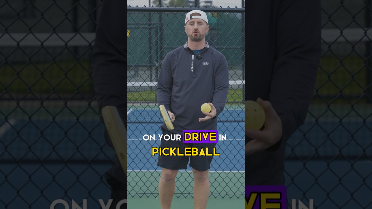 Pickleball Tips to Improve Your Drive #pickleball #pickleballtips #pickleballplayers