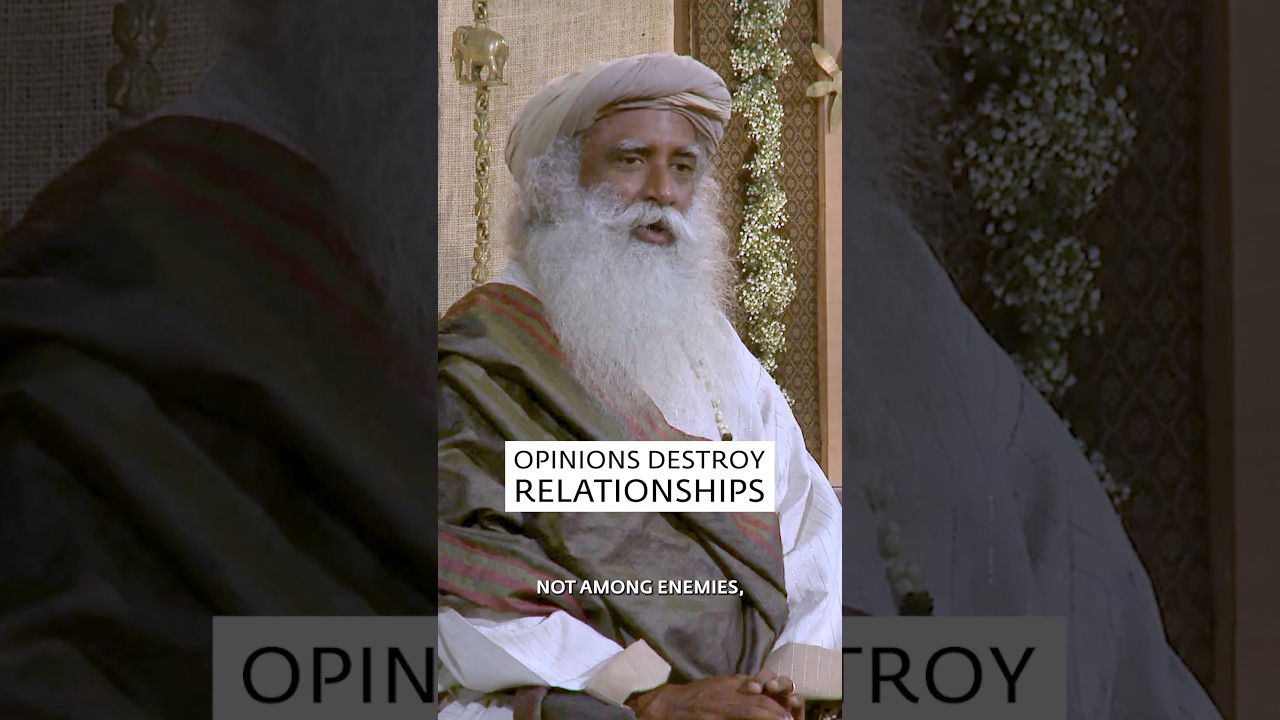 Love Means Having No Opinion | Sadhguru