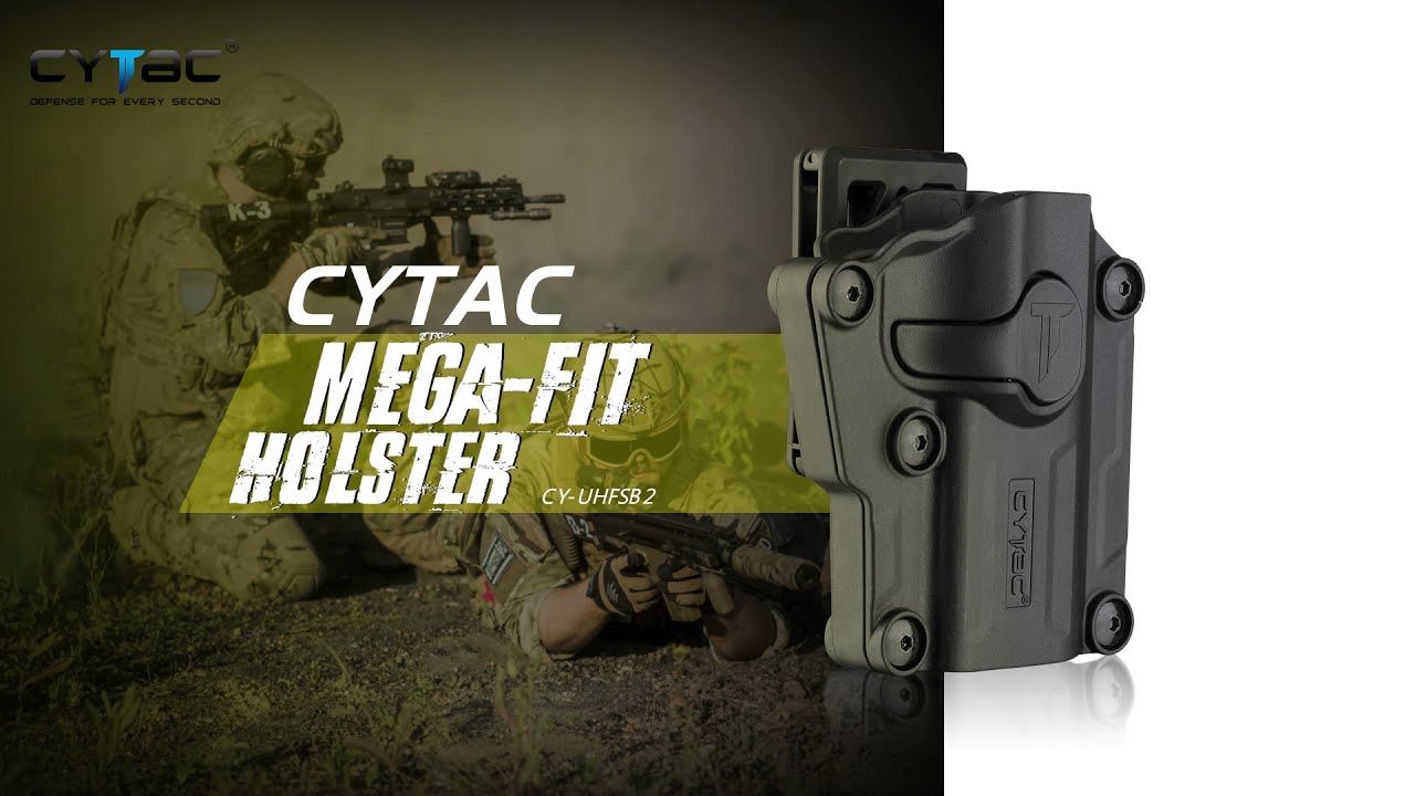 Cytac Universal Mega-Fit Holster With Blet Clip