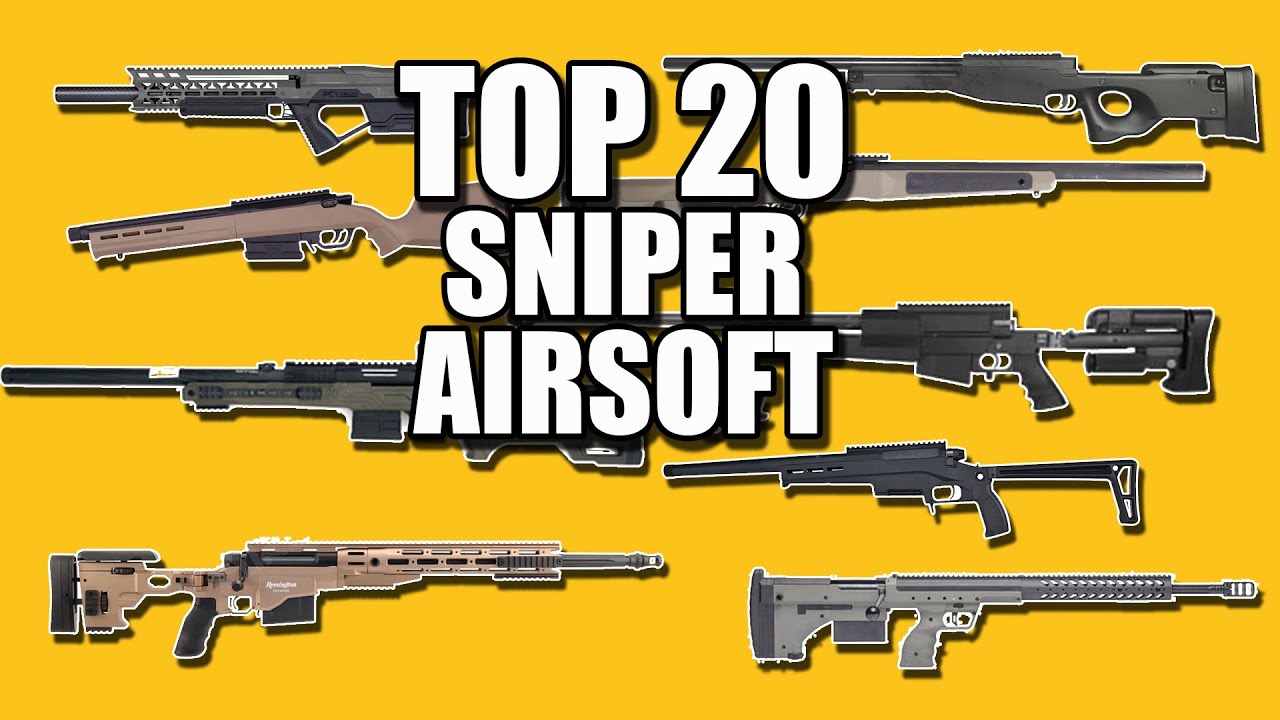 TOP 20 MEILLEURS SNIPER AIRSOFT 2025