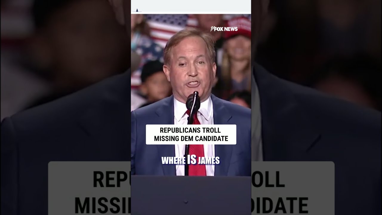 Republicans TROLL missing Dem Senate candidate #shorts