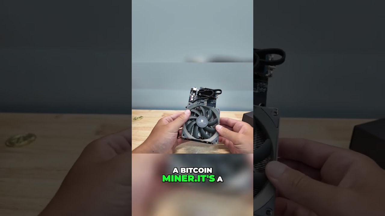 Mini Bitcoin Miner: The Fun Way to Mine Crypto at Home! shorts