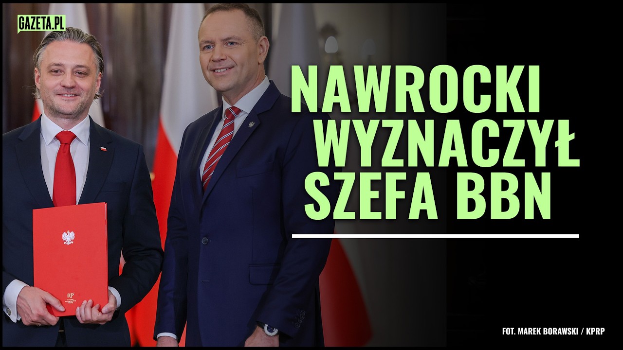 "Gratuluję odwagi". Bartosz Grodecki nowym szefem BBN