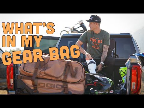 WHAT’S IN MY GEAR BAG   SUPERCROSS TRACK DAY - Christian Craig Race Prep
