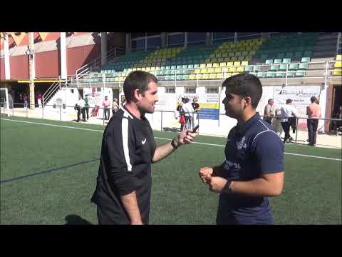 FRAN JURADO (Entrenador La Almunia) CD La Almunia 1-2 CD Quinto / J3 - Regional Preferente / Fuente: YouTube Raúl Futbolero