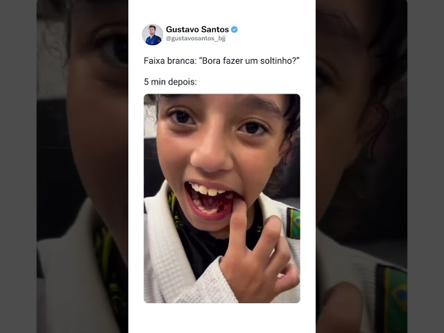 Nunca é soltinho! 😂 #bjj #jiujitsu #bjjlife #oss #jiujitsulifestyle #bjjlifestyle #bjjlife