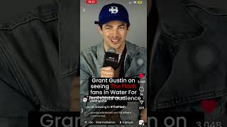 Grant Gustin interview with iheartradio broadway Water For Elephants April 24. 2024 4/24/24