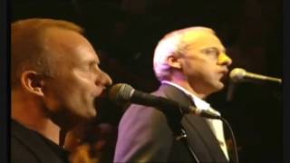 Mark Knopfler, Eric Clapton, Sting &amp; Phil Collins - Money for Nothing Live