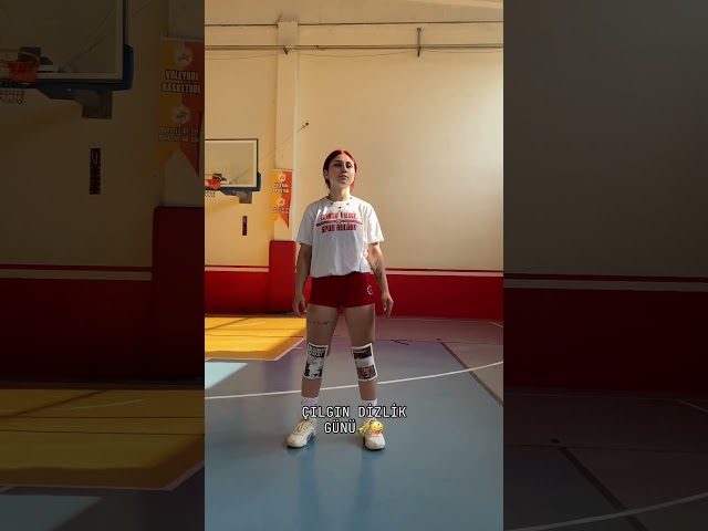 Dizlik Challenge Sence En İyi Hangisi 🥳🏐💞🏐 #fileninsultanlari #volleyball #voleybol