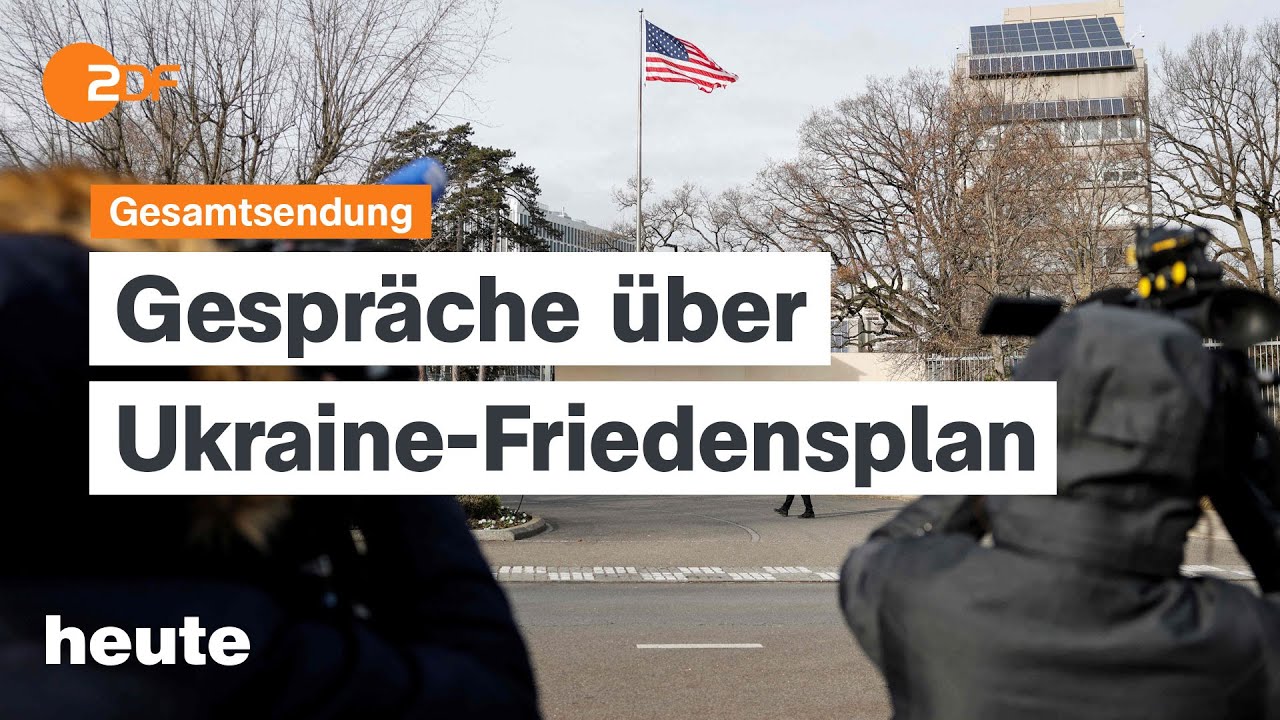 heute 19 Uhr vom 23.11.25 Friedenplan-Verhandlungen, COP30 Résumé, Sozialprojekt „Chemnitz Moves“