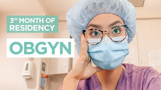OBGYN resident day in the life on the LABOR & DELIVERY unit | intern year