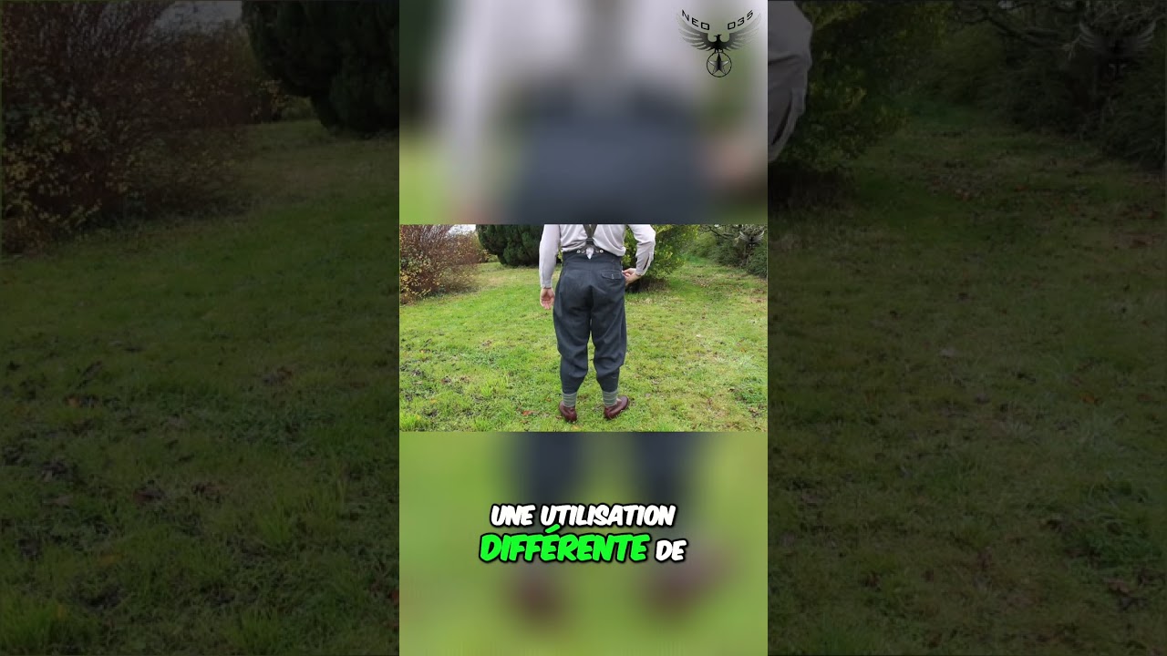 L'équipement des chasseurs alpins : Pantalons Berghose M36 #shorts