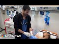 Doctor in Gazas Khan Younis says people who left a hospital after Israeli warnings returned wounded