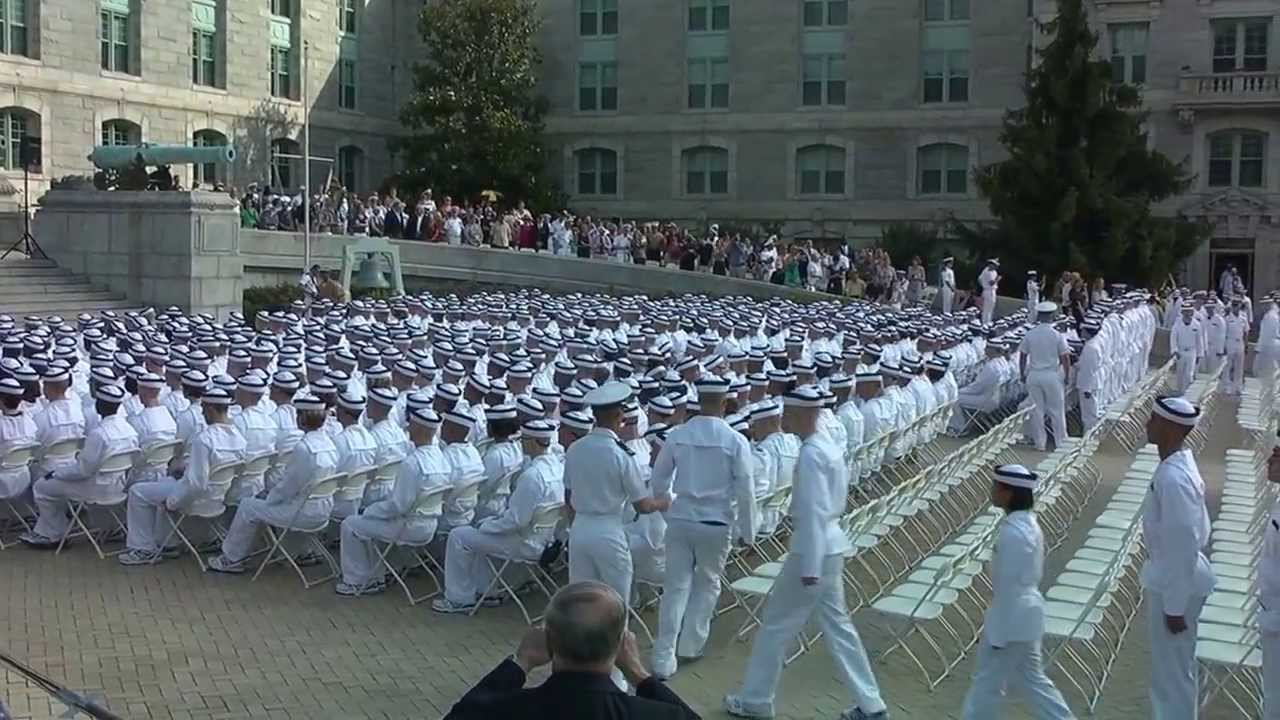 USNA Class of 2017's Induction Day - YouTube