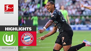 Matchwinner Gnabry Made it Beautifully! | VfL Wolfsburg — FC Bayern München 2-3 | Highlights | MD 1