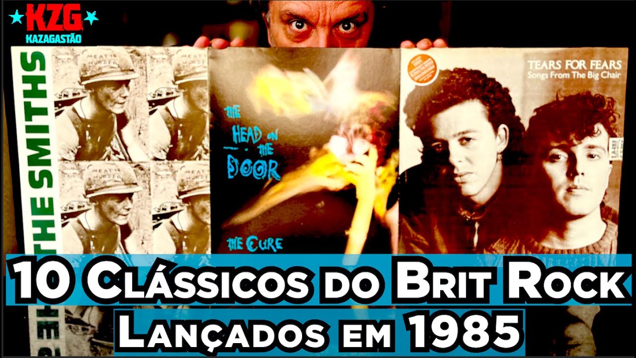 10 GRANDES CLÁSSICOS do ROCK BRITÂNICO COMPLETAM 40 ANOS 🇬🇧