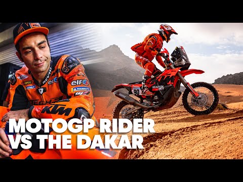 MotoGP Rider Danilo Petrucci Takes on the Dakar Rally