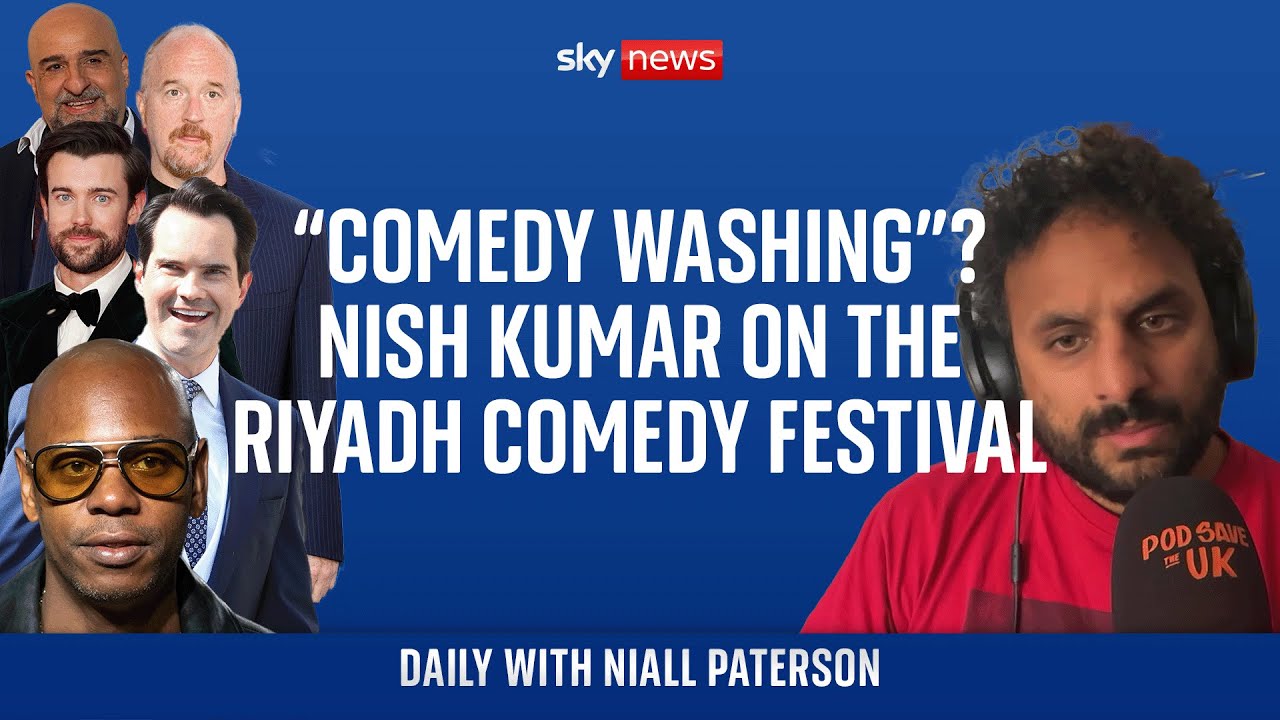No laugh matter: Is Saudi festival a case of 'comedy washing'? | Daily Podcast with Niall Paterson