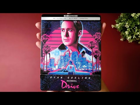 DRIVE (4K STEELBOOK ) Unboxing | Disc Menu Reveal