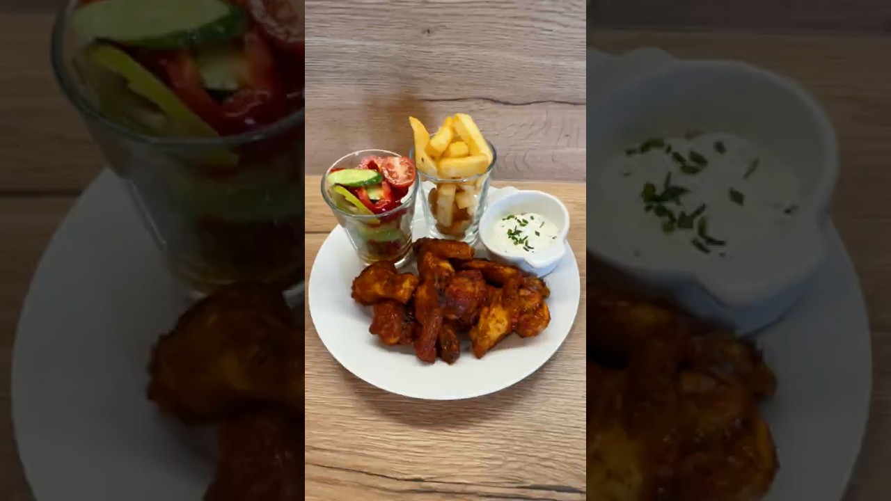 Zásnubní kuřecí křídla v troubě