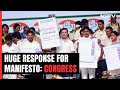 Congress Manifesto | Congress Claims Massive Response For Its 2024 Poll Manifesto