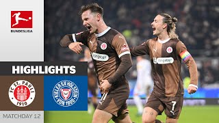 St. Pauli Collect 3 Well-Earned Points | FC St. Pauli — Holstein Kiel 3-1 | Highlights | Bundesliga