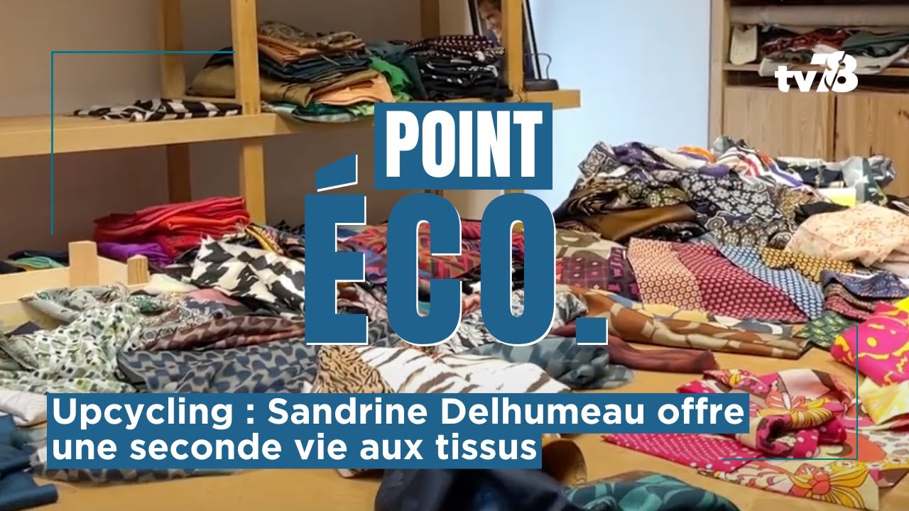 Upcycling : Sandrine Delhumeau donne une seconde vie aux tissus