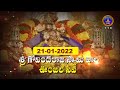 Sri Govindarajaswamy Vari Unjal Seva || Tirupathi || 21-01-2022 || SVBC TTD